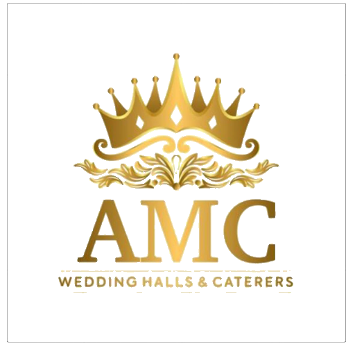 AMC Wedding Halls and Caterers logo